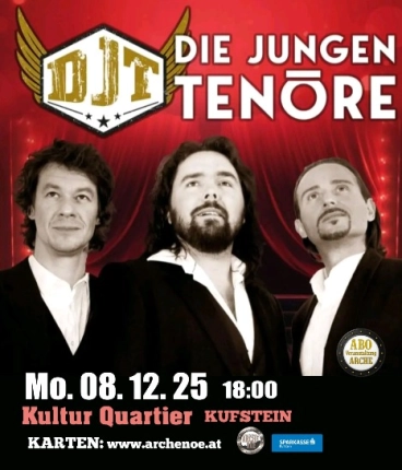 The Young Tenors – Three voices. One feeling. Music that lasts.